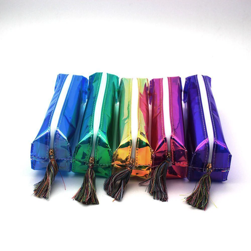 Trousse de toilette transparente arc-en-ciel - Image 6
