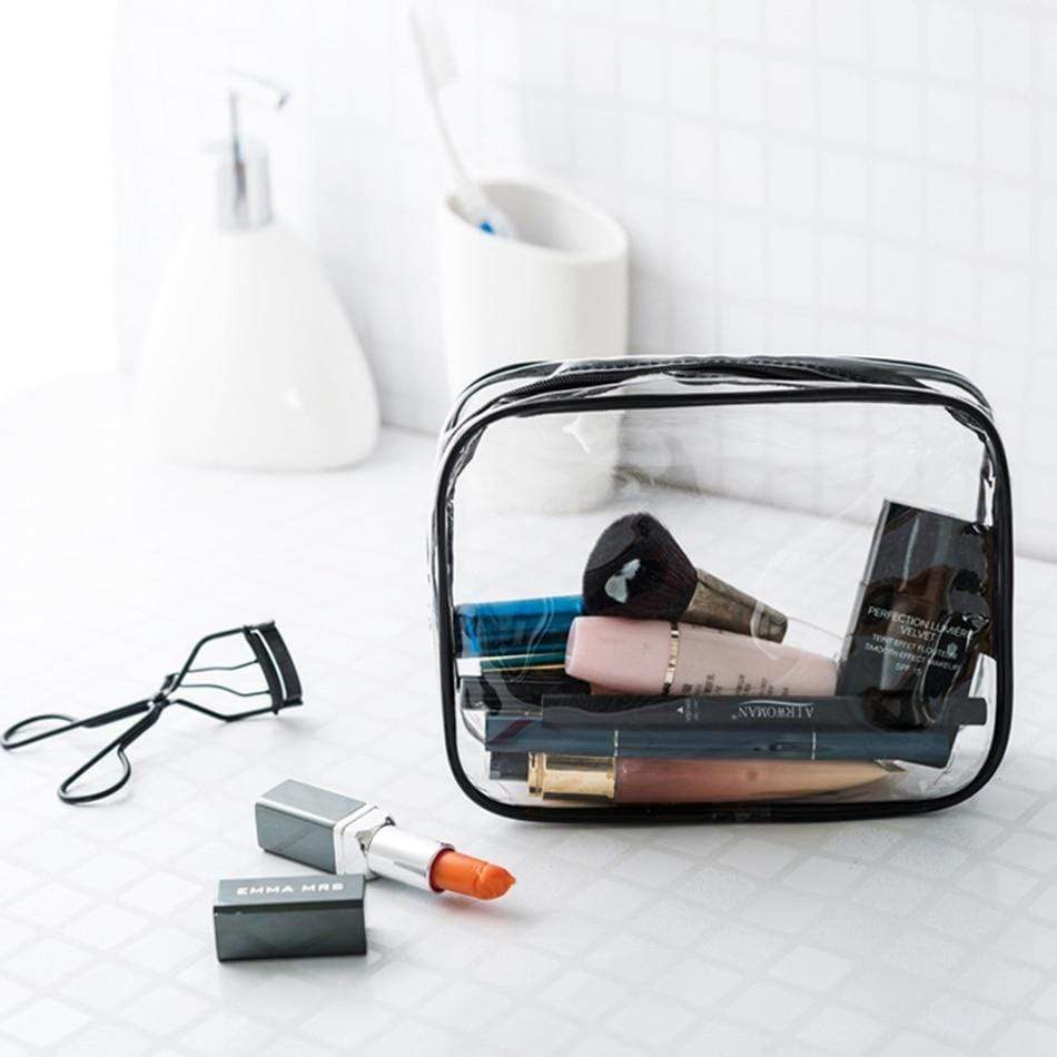 Trousse de toilette transparente classe - Image 3