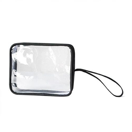 Trousse de toilette transparente cordon - Image 2