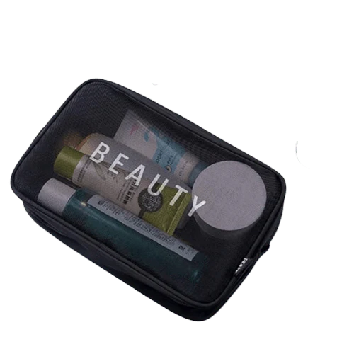 Trousse de toilette transparente fashion - Image 2