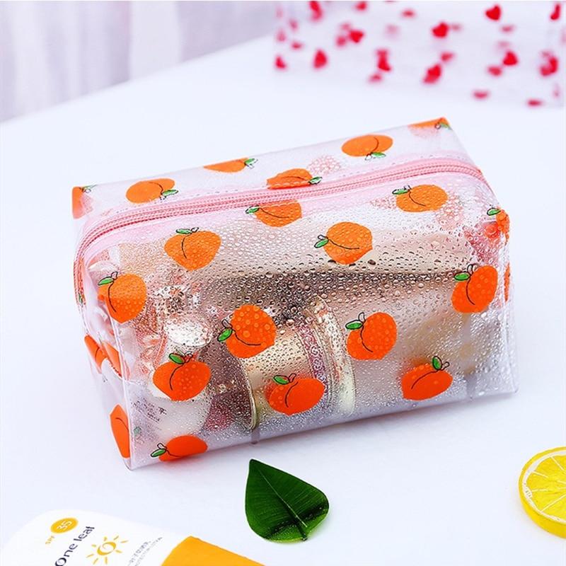 Trousse de toilette transparente fruits - Image 3