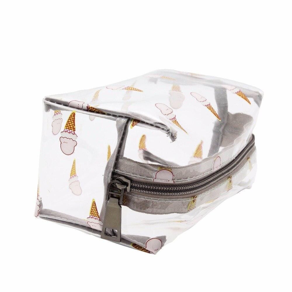 Trousse de toilette transparente glace - Image 2