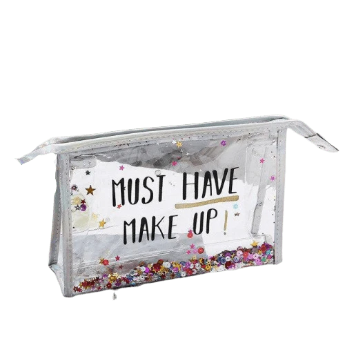 Trousse de toilette transparente make up - Image 2