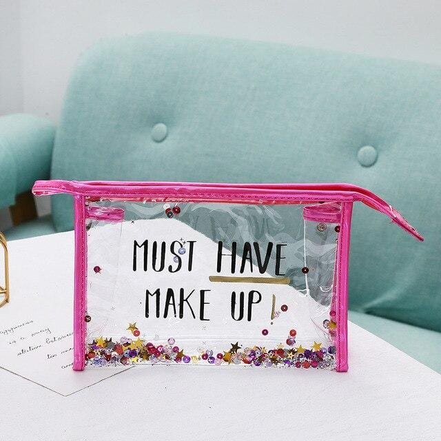 Trousse de toilette transparente make up - Image 3