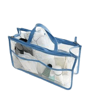 Trousse de toilette transparente organiseur