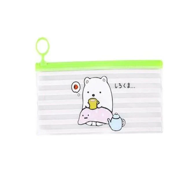 Trousse de toilette transparente panda