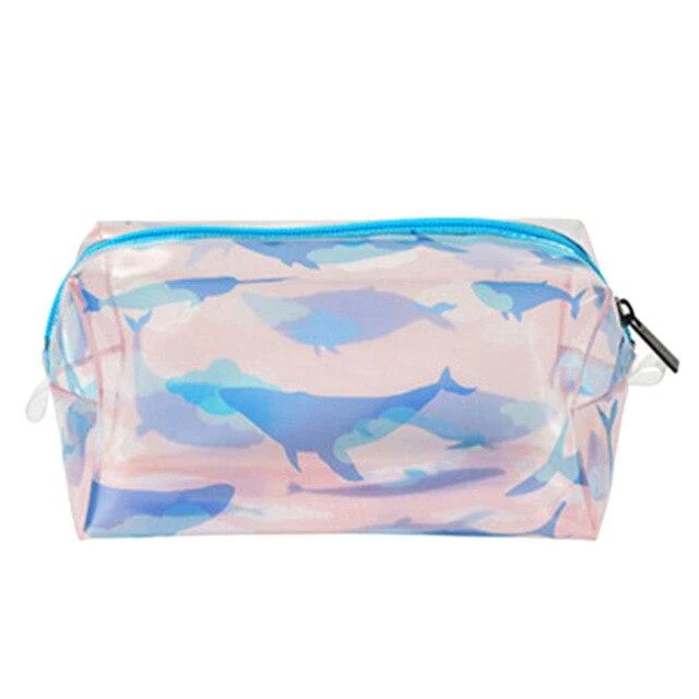 Trousse de toilette transparente piscine - Image 3