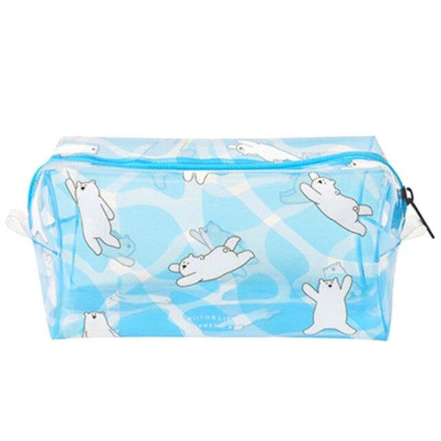 Trousse de toilette transparente piscine - Image 4