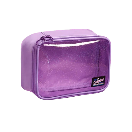 Trousse de toilette transparente pvc brillant