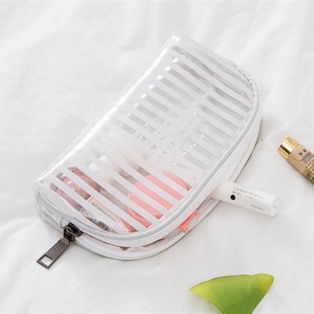 Trousse de toilette transparente rayures - Image 5