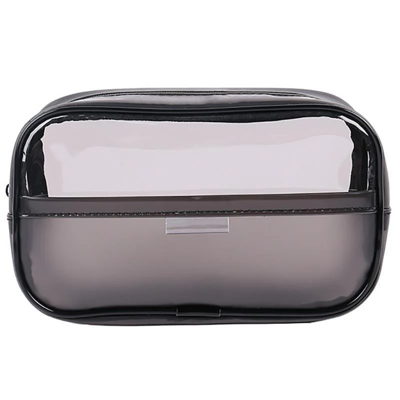 Trousse de toilette transparente séparation